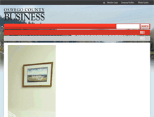 Tablet Screenshot of oswegocountybusiness.com